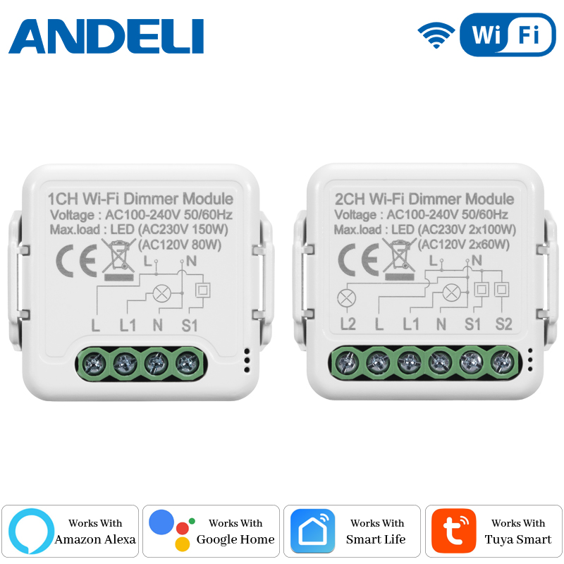 Smart Home Voice Assistant - DIY Wifi Smart Dimmer Switch Module