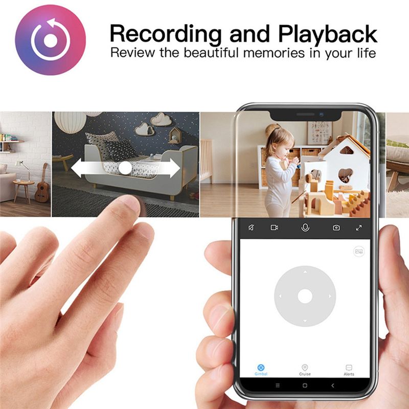 Smart Home Cctv - Essential Indoor Wifi Tuya Camera, Baby