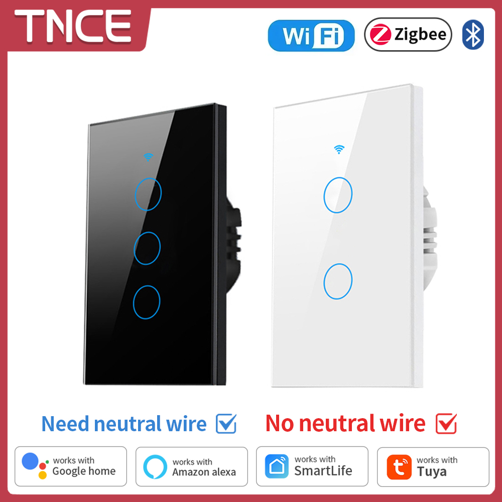 Smart Home For Living - TNCE Tuya WiFi/Zigbee Smart Light Switch,