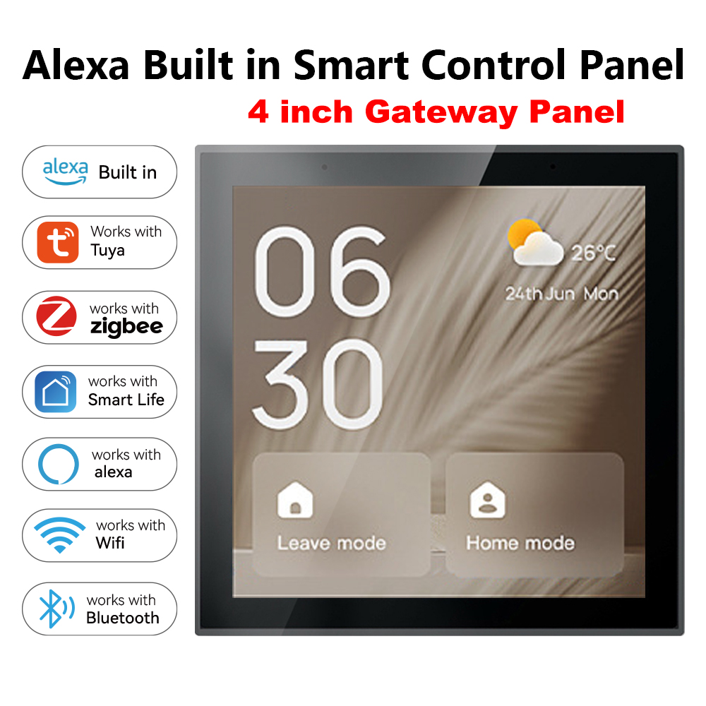 Smart Home Voice Assistant - 2026 Golden Security TPP01 4 Inch