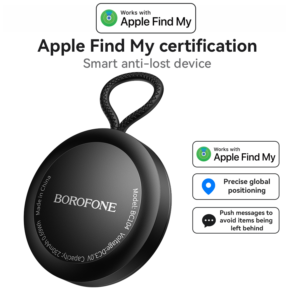 Smart Home For Windows - BOROFONE BC104 AirTag Bluetooth Tracker Find