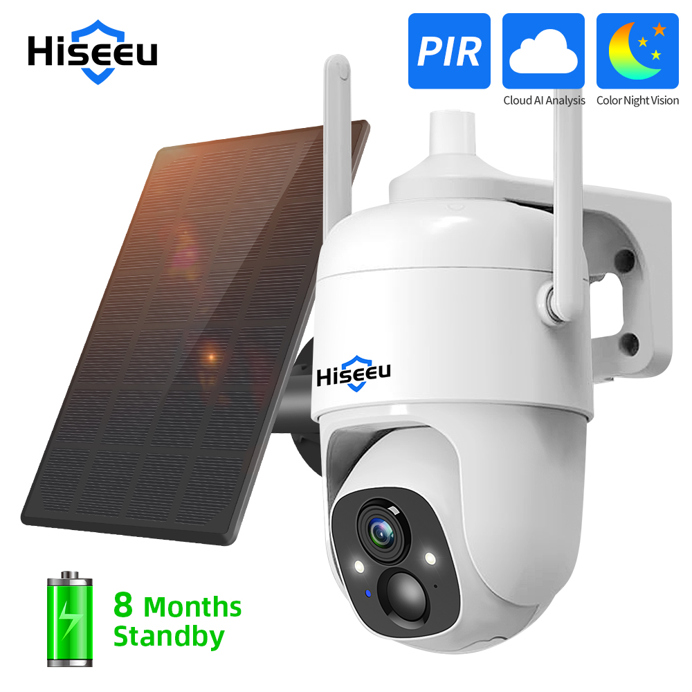 Smart Home Cctv - Hiseeu 3MP Cloud AI WiFi Video