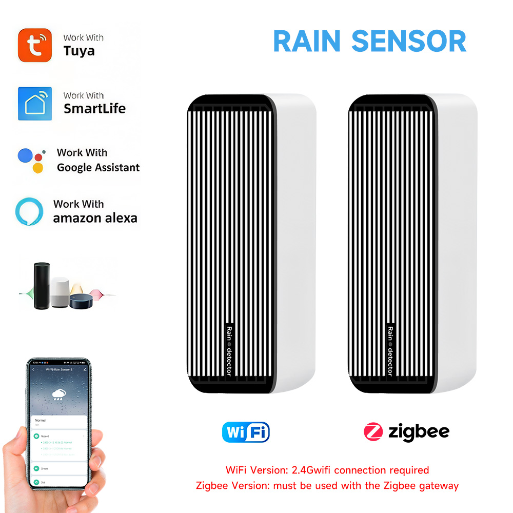 Rain Sensor Alert Wifi Zigbee  - đánh giá và giá Smart Home Iot