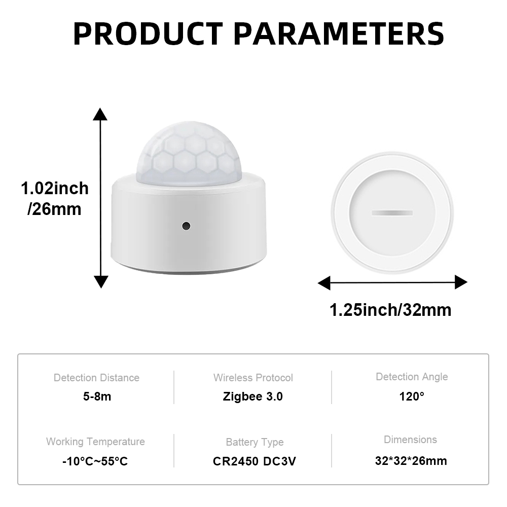 Tuya ZigBee Light Sensor Lumin - đánh giá và giá Smart Home Villa