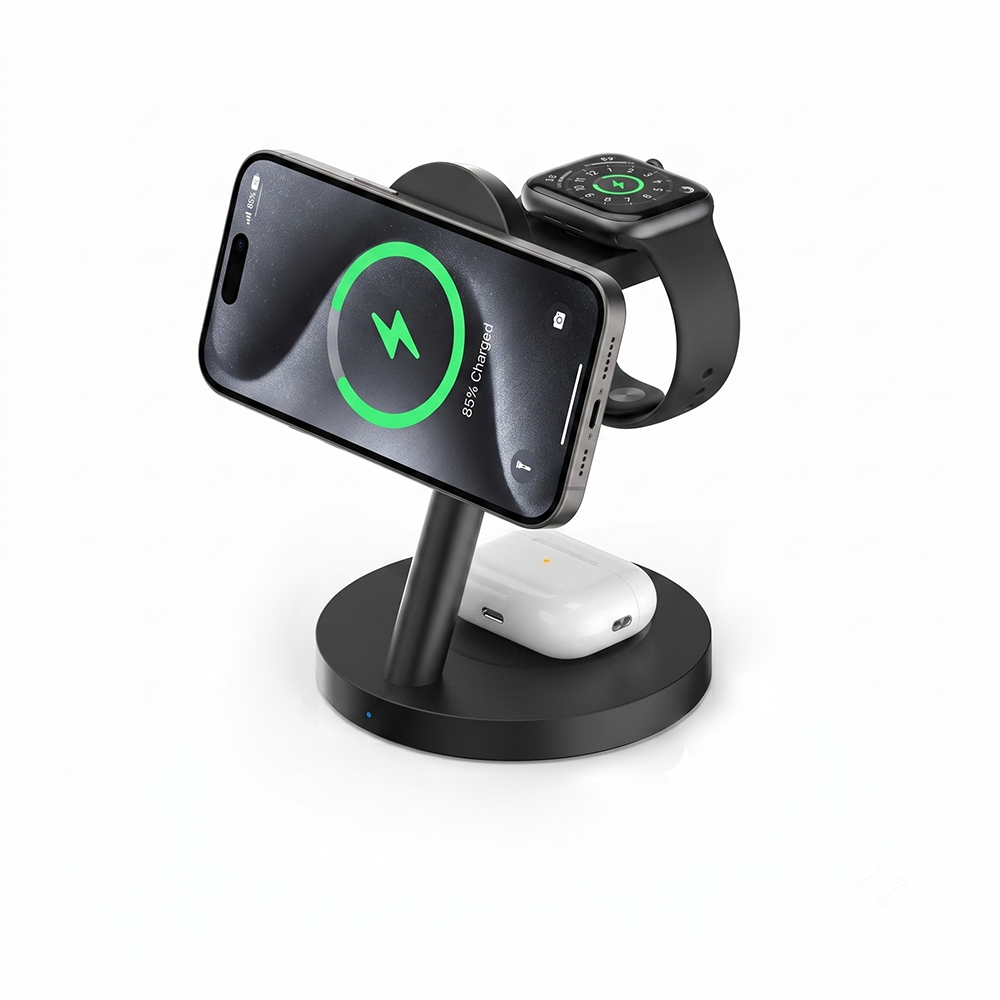 3in1 Qi2.2 25W Fast Wireless C - đánh giá và giá Smart Home Iot