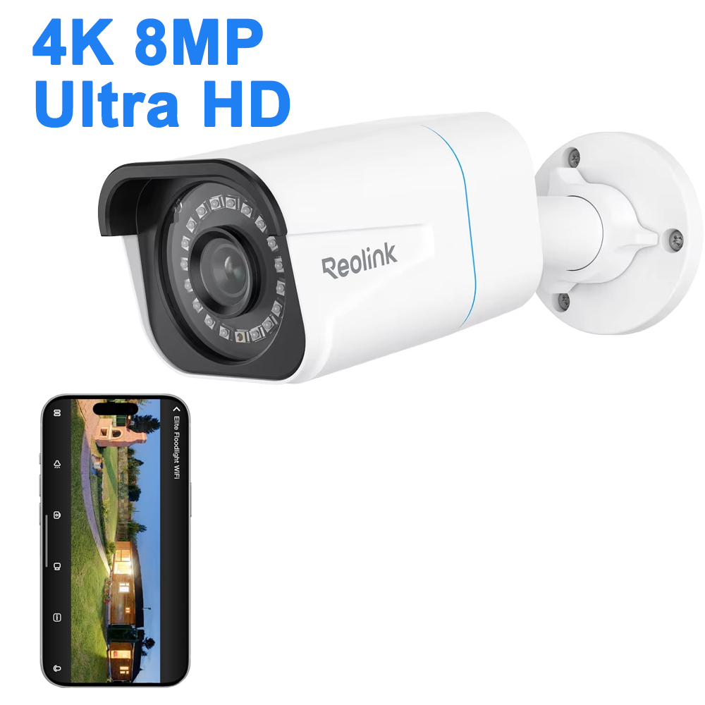 REOLINK 4K 8MP PoE IP Security - đánh giá và giá Smart Home X10