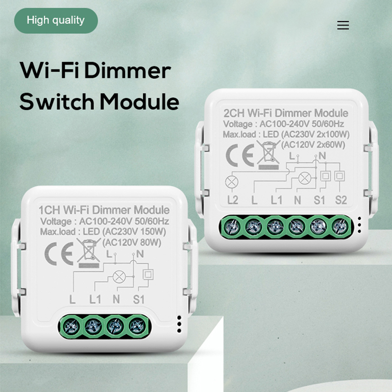 DIY  Wifi Smart Dimmer Switch  - đánh giá và giá Smart Home Voice Assistant