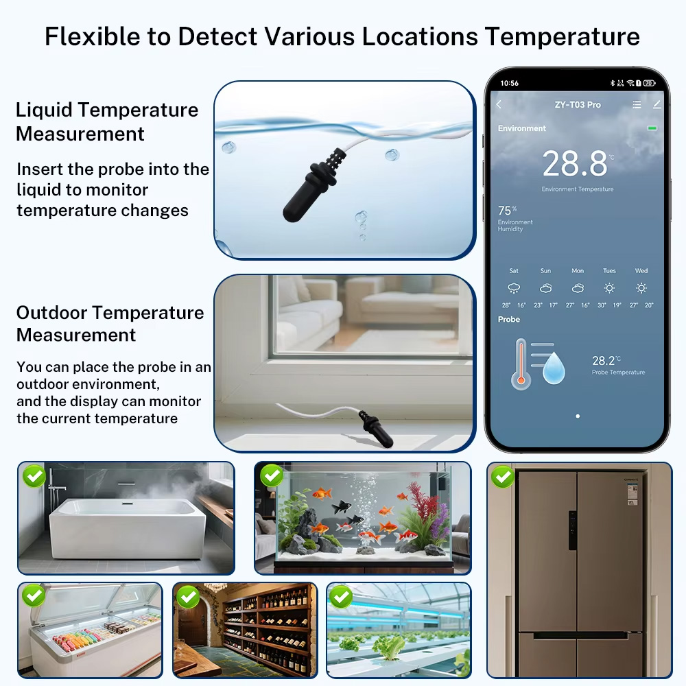 External Waterproof Probe Temp - đánh giá và giá Smart Home Alexa