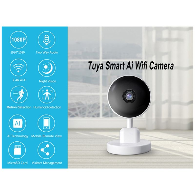 Essential Indoor Wifi Tuya Cam - đánh giá và giá Smart Home Cctv