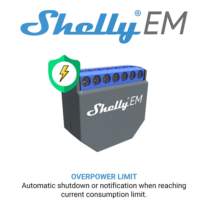 SHELLY EM Wifi Smart Life Cont - đánh giá và giá Smart Home Alexa