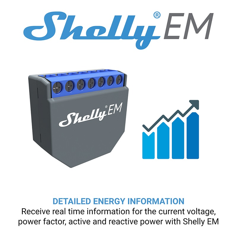 SHELLY EM Wifi Smart Life Cont - đánh giá và giá Smart Home Alexa