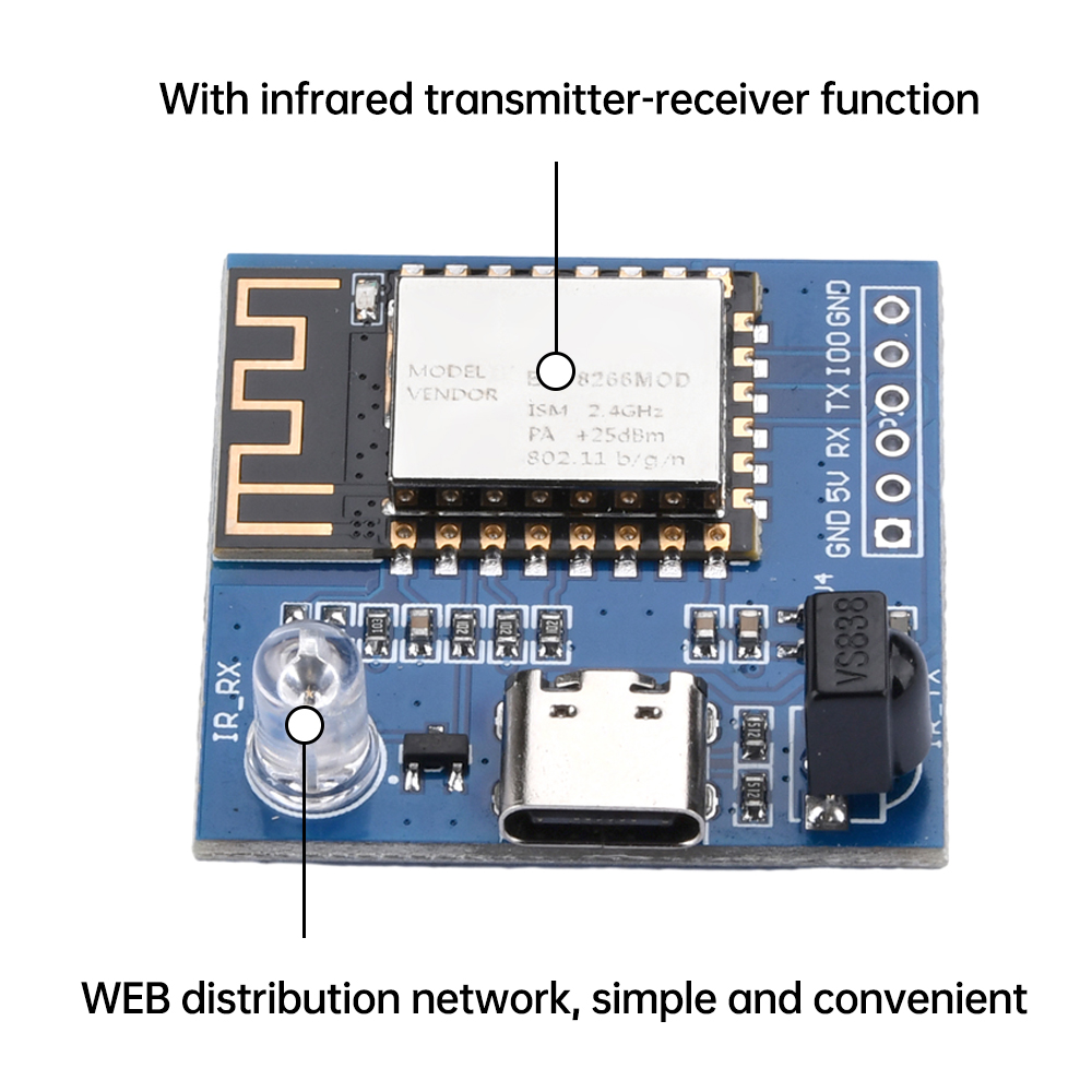 ESP8266/ESP32 IR Transmitter&R - đánh giá và giá Smart Home Esp8266