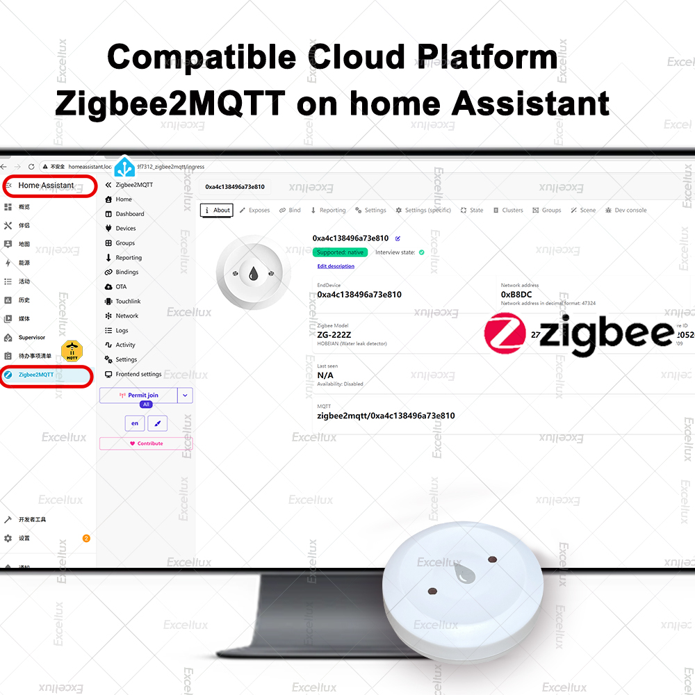 Zigbee Water Detector Leakage  - đánh giá và giá Smart Home Features