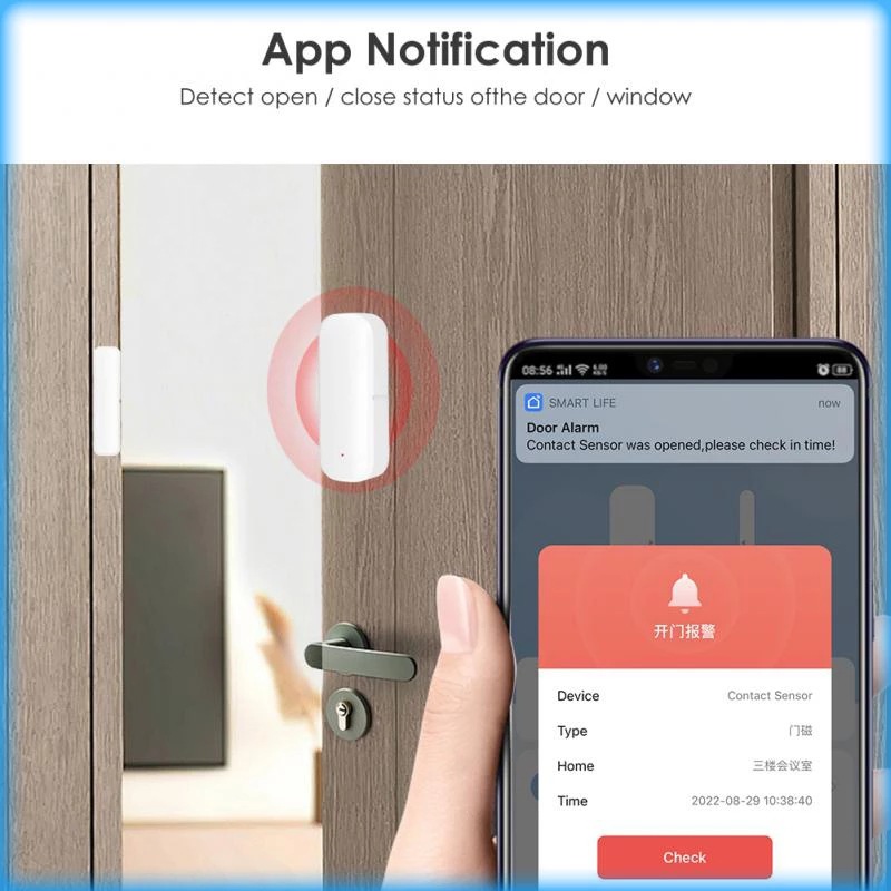Tuya Wi-Fi Smart Door And Wind - đánh giá và giá Smart Home For Windows