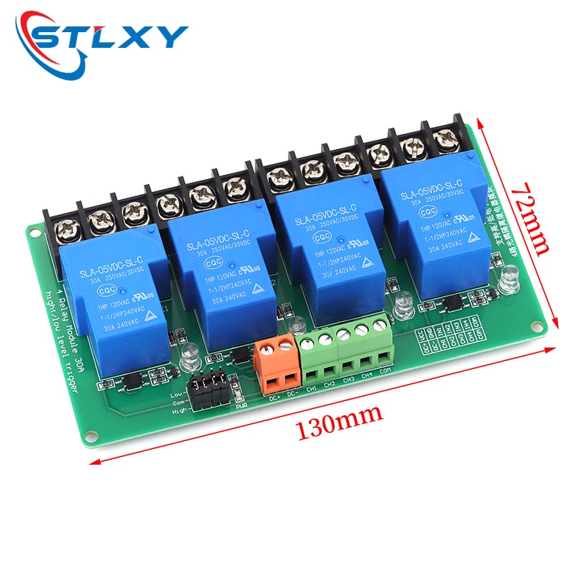 4-Channel Relay Module DC 5V/1 - đánh giá và giá Smart Home With Plc