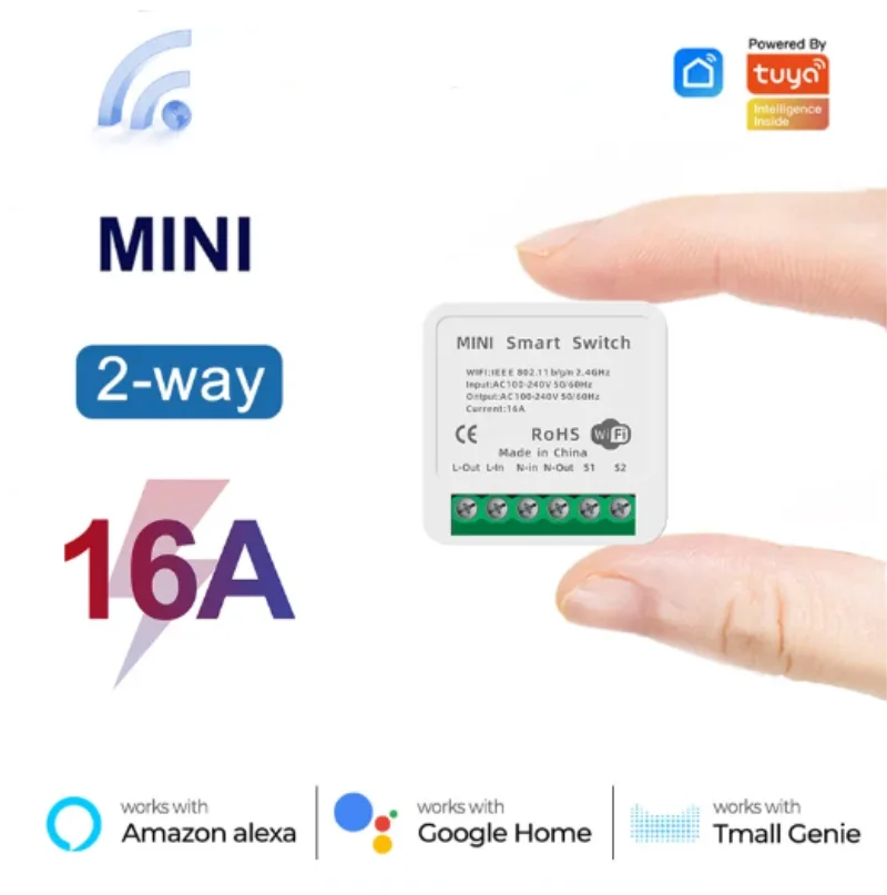 Mini 16A WiFi Switch Smart Lif - đánh giá và giá Smart Home Villa