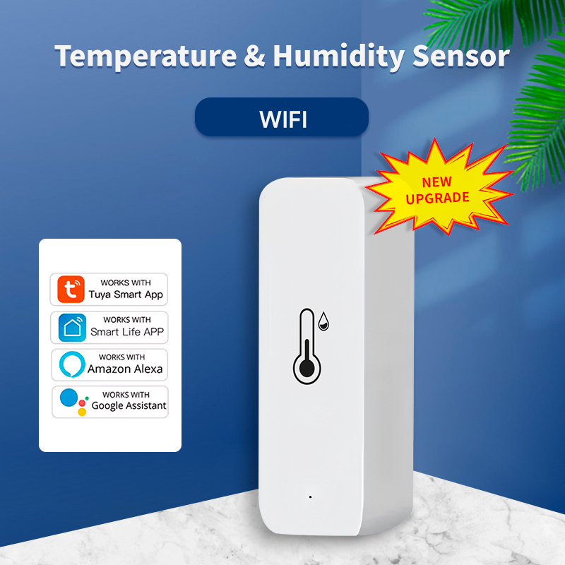 Tuya WiFi Temperature and Humi - đánh giá và giá Smart Home Voice Assistant