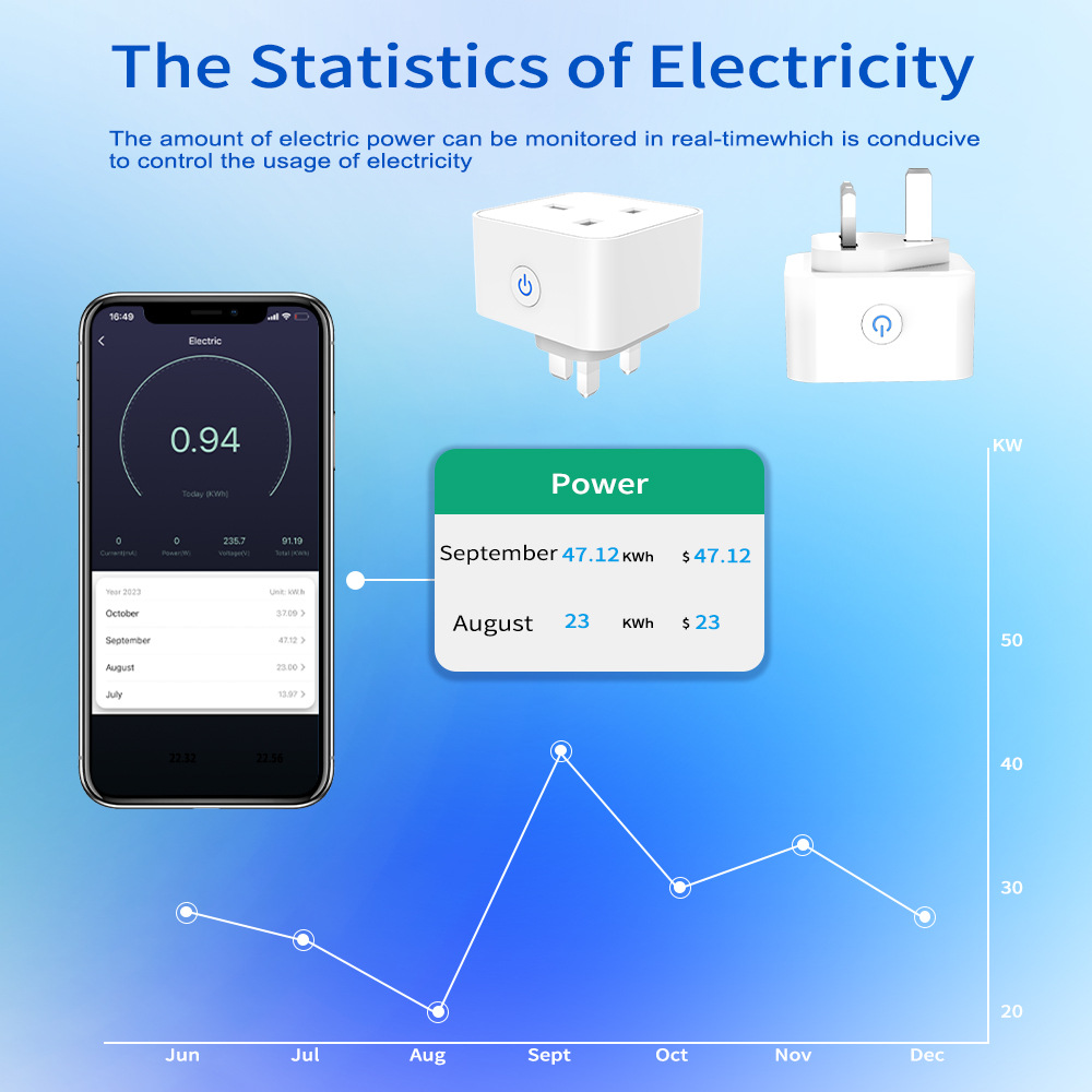 Tuya Smart Socket 16A/20A WiFi - đánh giá và giá Smart Home Voice Assistant