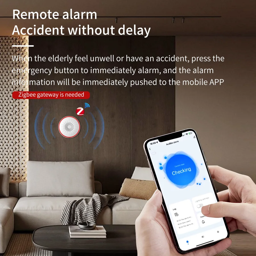 Tuya WiFi ZigBee Smart Alarm S - đánh giá và giá Smart Home Voice Assistant
