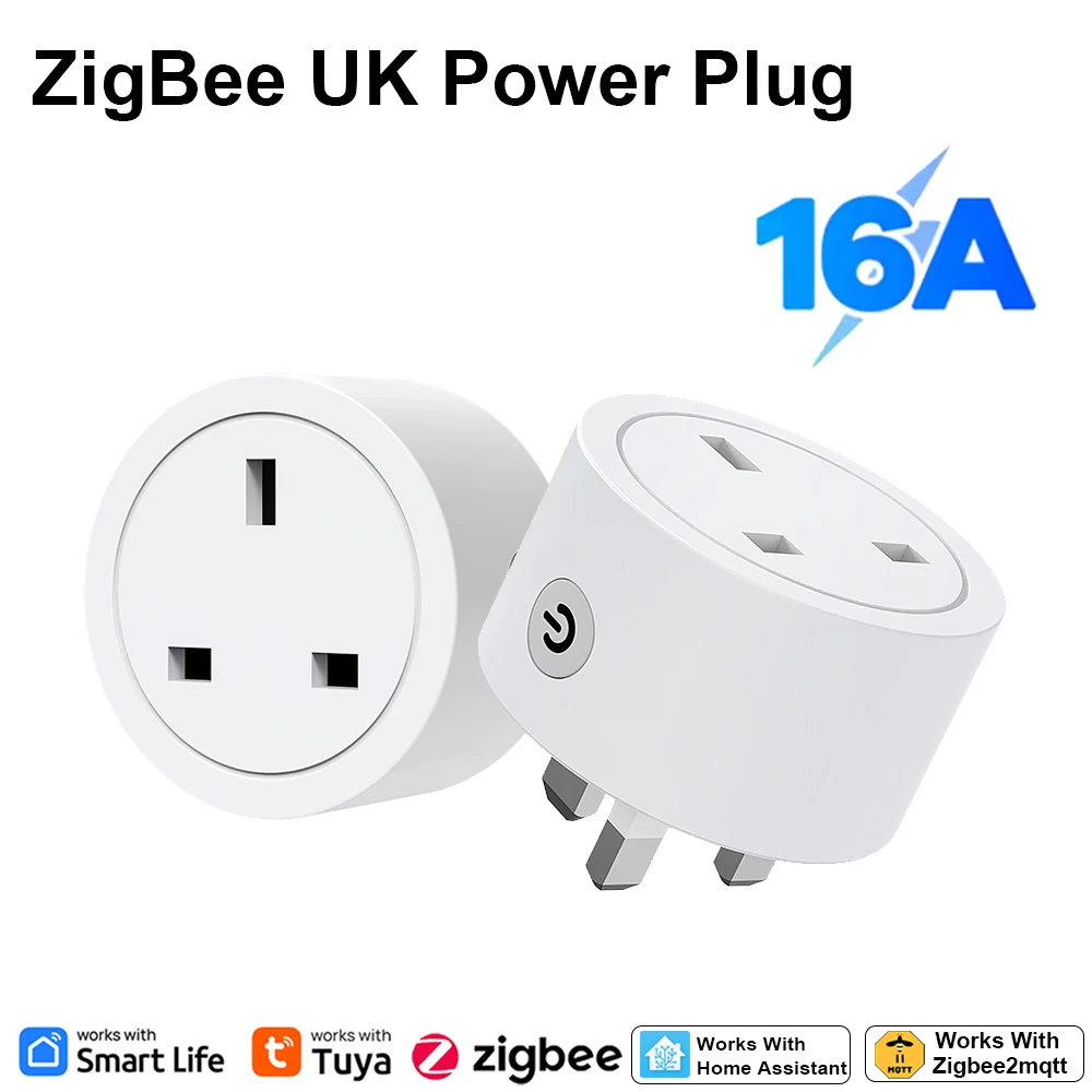 Zigbee Smart Plug 16A UK Socke - đánh giá và giá Smart Home Alexa