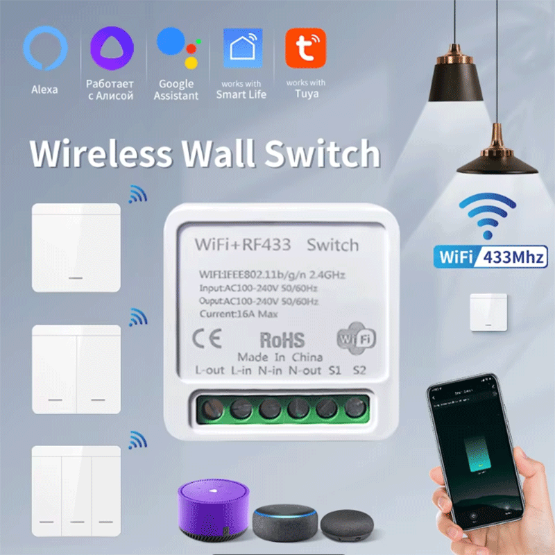 Tuya WiFi Smart Light Switch S - đánh giá và giá Smart Home For Living