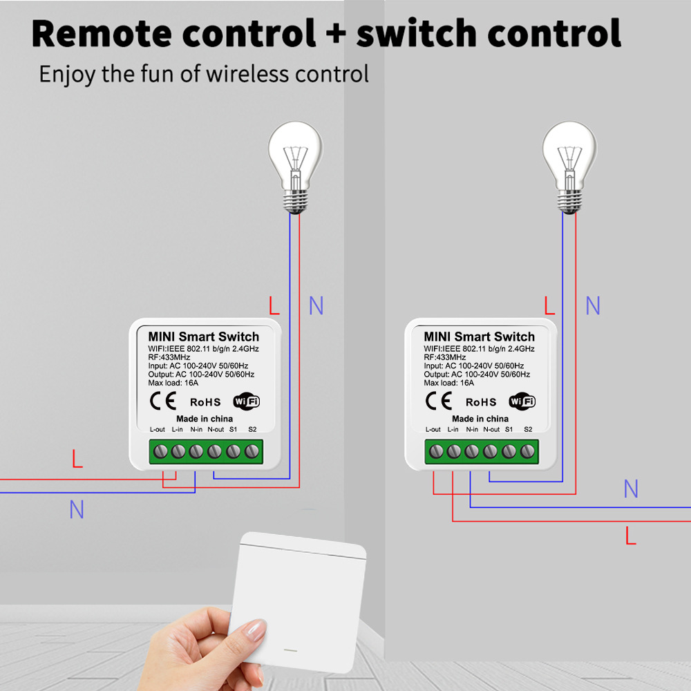 Tuya WiFi Smart Light Switch S - đánh giá và giá Smart Home For Living