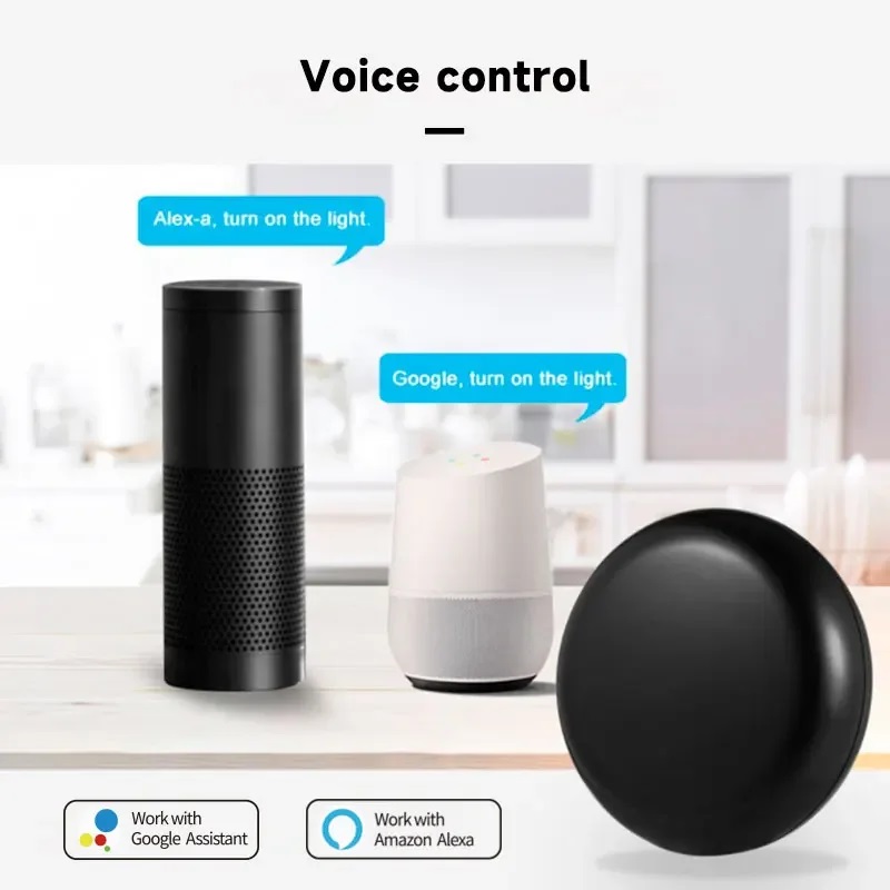 Tuya WiFi IR Remote Control Sm - đánh giá và giá Smart Home Voice Assistant