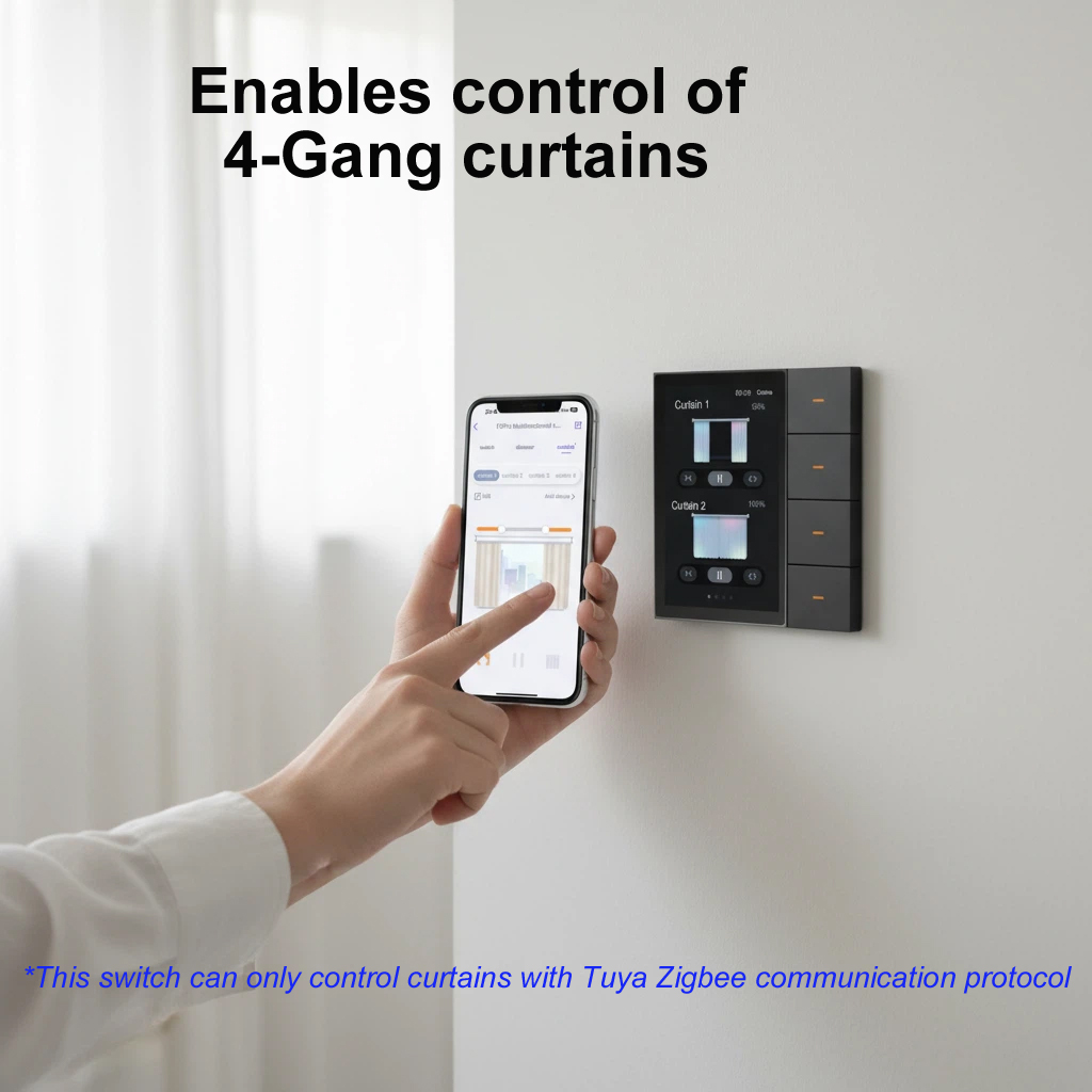 F3-pro Tuya Smart Panel ZigBee - đánh giá và giá Smart Home Device