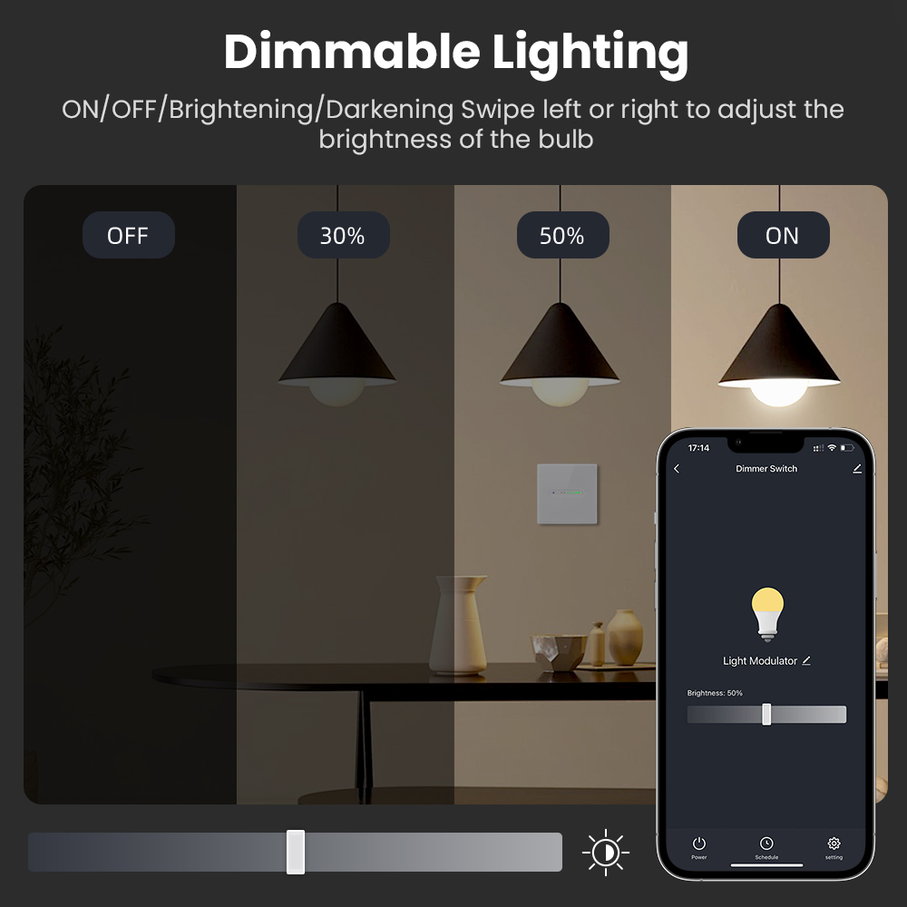 AVATTO WiFi 1/2 Gang Smart Dim - đánh giá và giá Smart Home For Living
