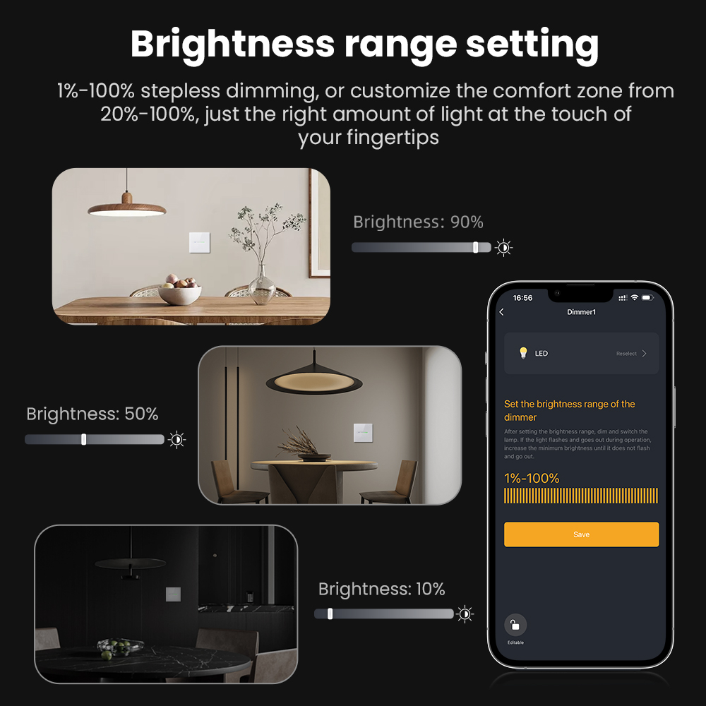 AVATTO WiFi 1/2 Gang Smart Dim - đánh giá và giá Smart Home For Living