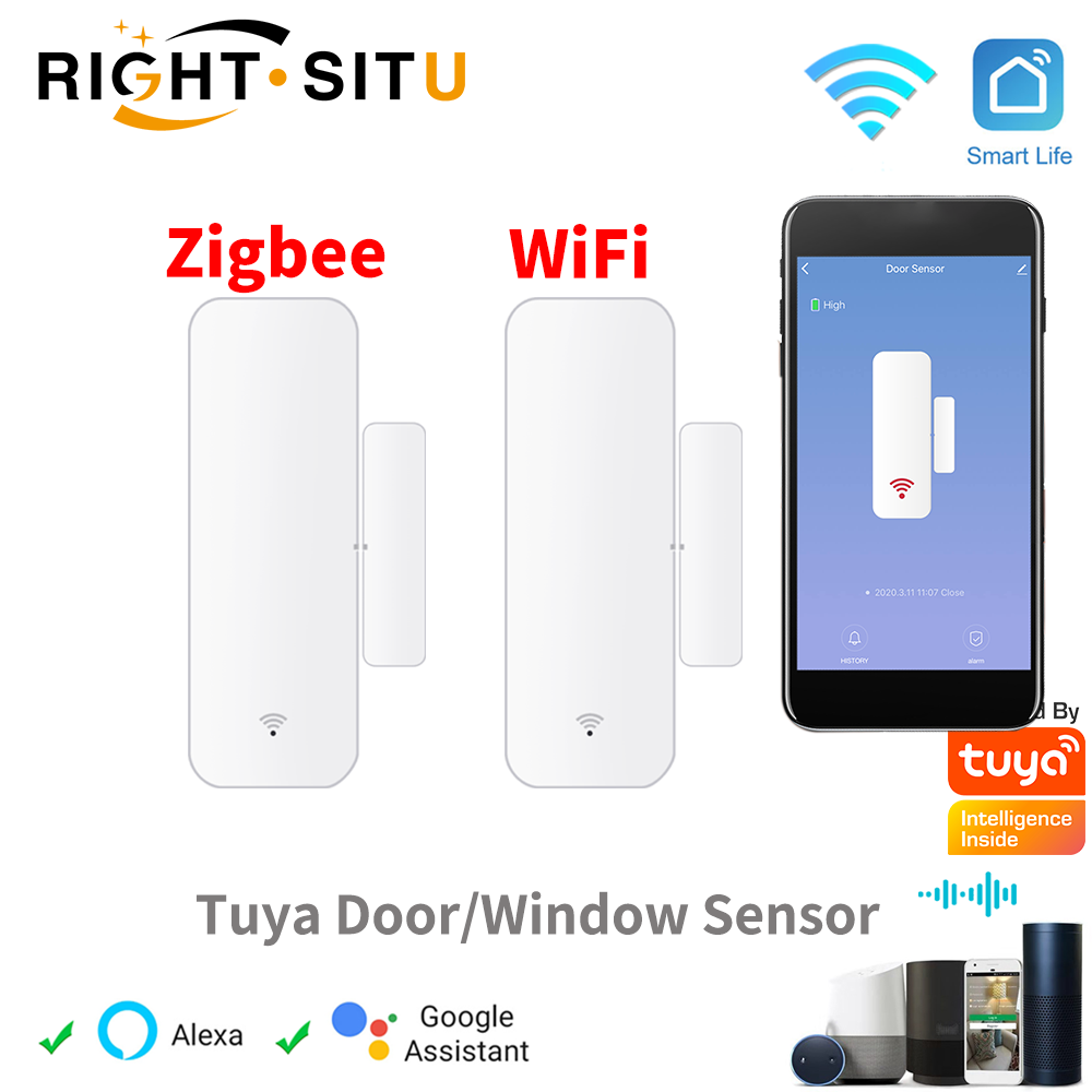 Tuya WiFi Zigbee Door Window S - đánh giá và giá Smart Home For Living