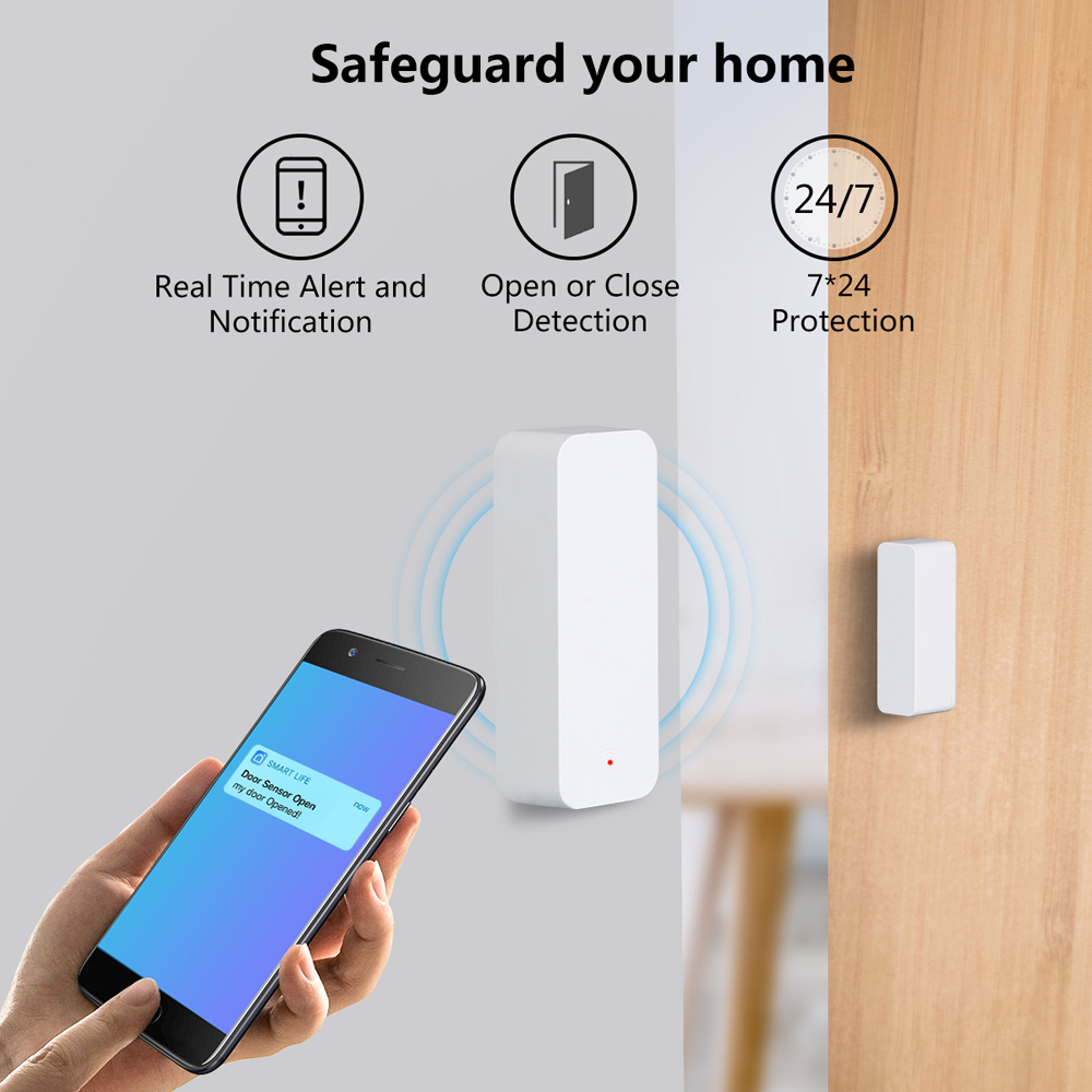 Tuya WiFi Zigbee Door Window S - đánh giá và giá Smart Home For Living