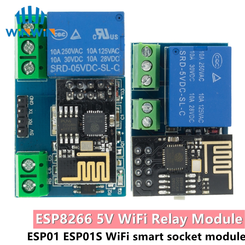 ESP8266 ESP-01 ESP-01S 5V WiFi - đánh giá và giá Smart Home Esp8266