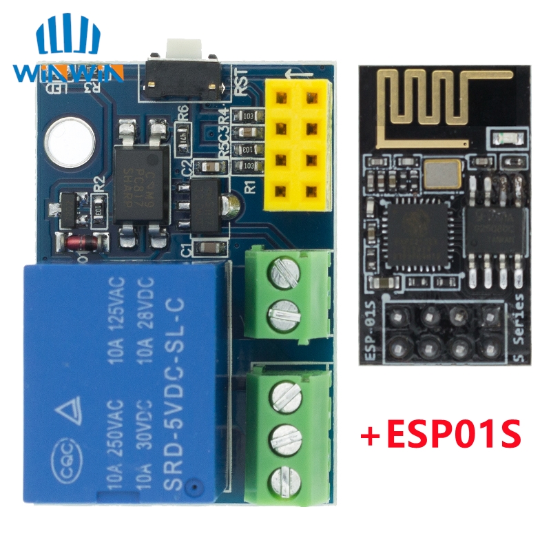 ESP8266 ESP-01 ESP-01S 5V WiFi - đánh giá và giá Smart Home Esp8266