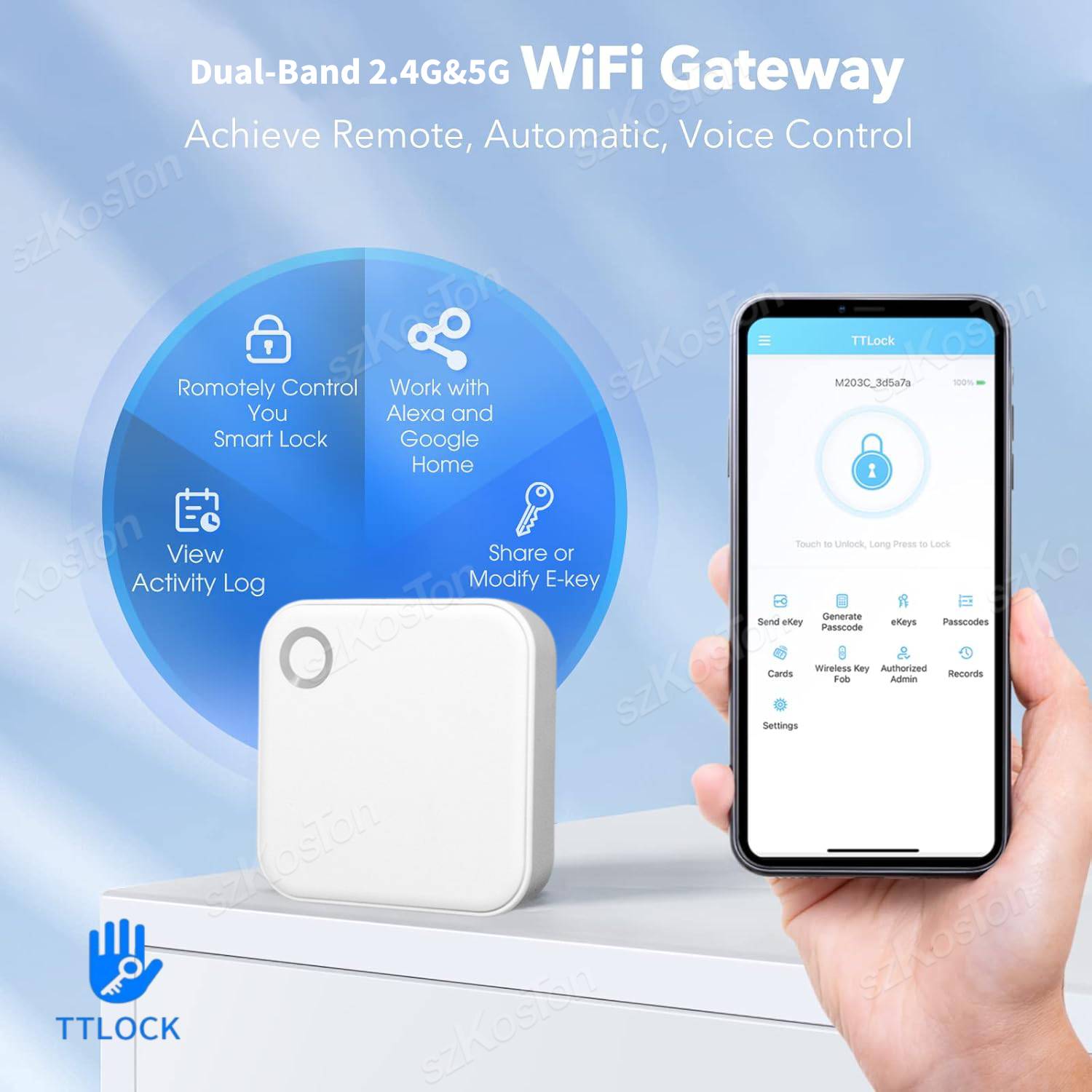 TTLock APP G5 Smart Wireless G - đánh giá và giá Smart Home Hub Ikea