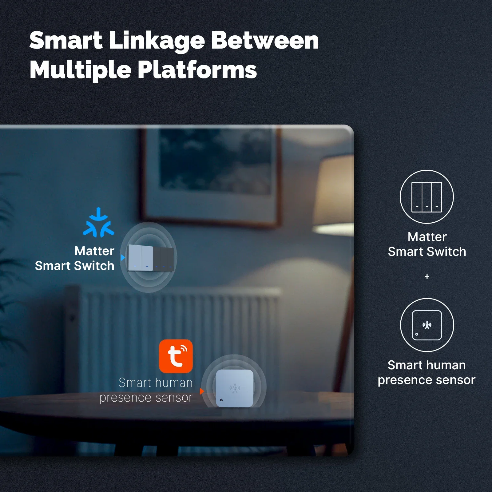 MOES Matter Tuya WiFi Smart Li - đánh giá và giá Smart Home Button