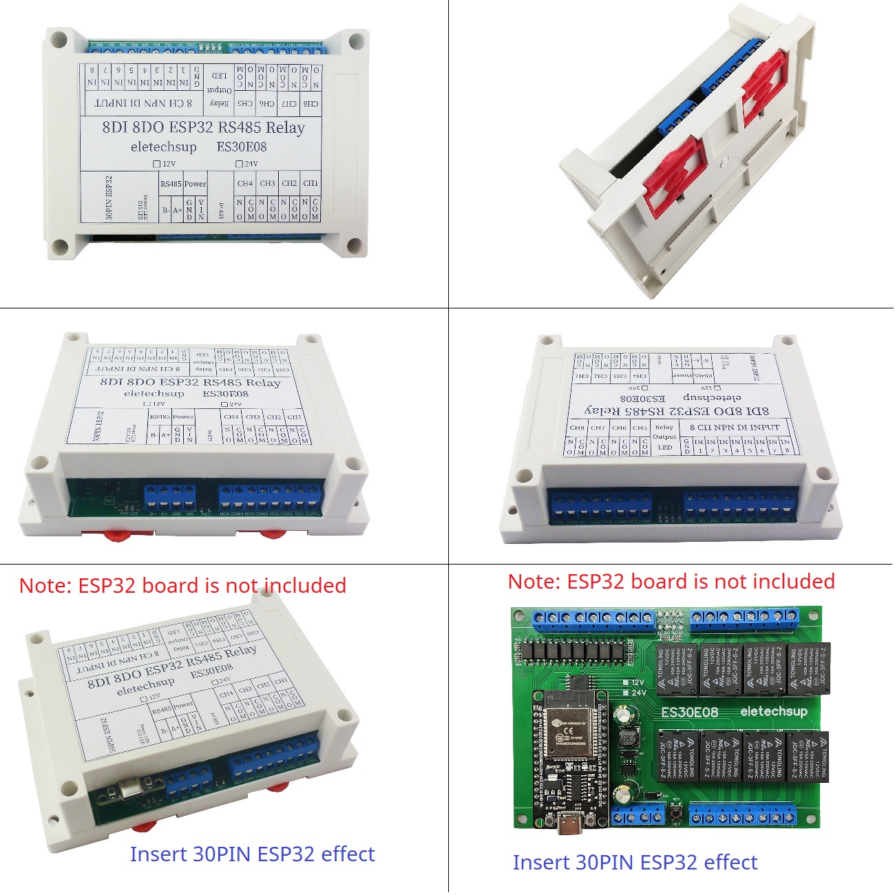 ESP32 8CH Programmable Relay M - đánh giá và giá Smart Home With Plc