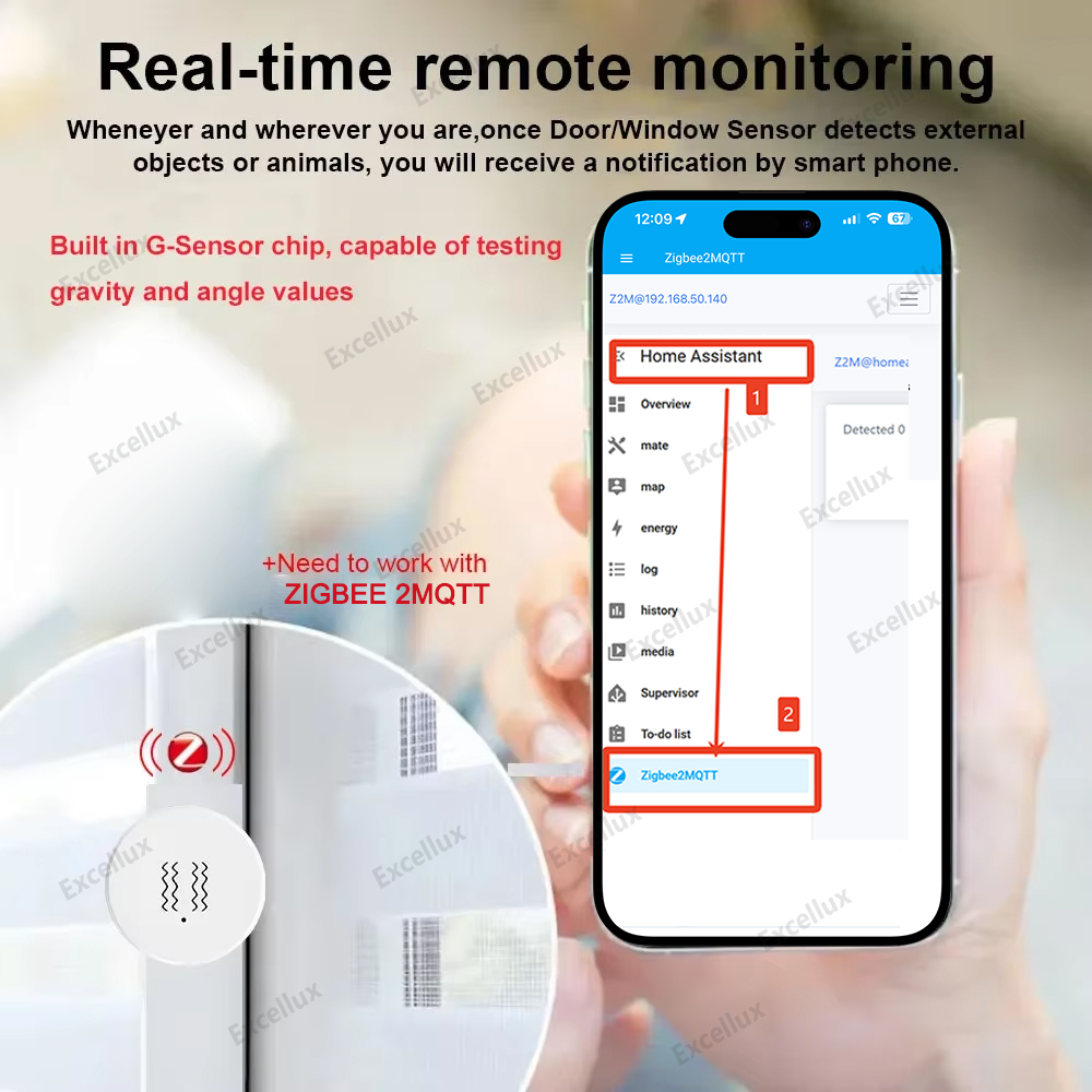 Zigbee 3.0 Smart Vibration Sen - đánh giá và giá Smart Home Features