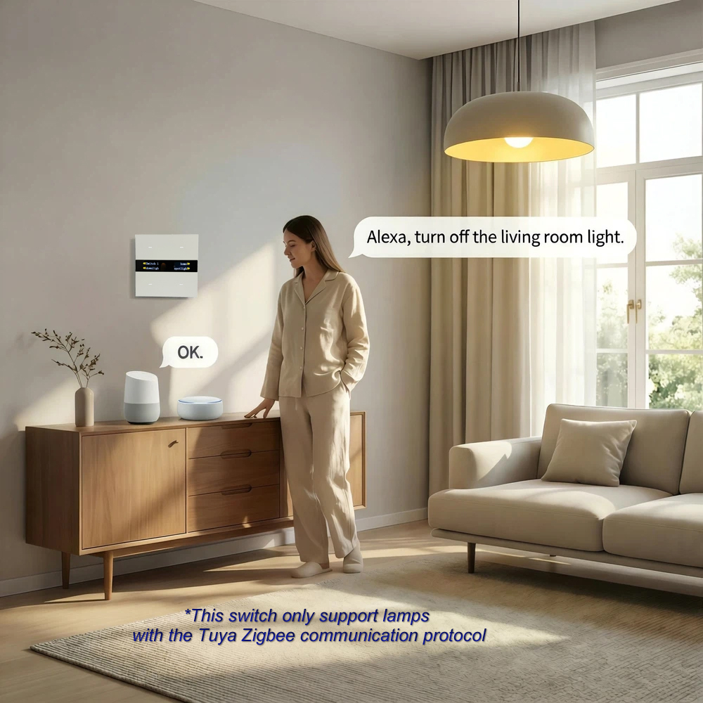 M8 Pro Zigbee Smart Switch Pan - đánh giá và giá Smart Home For Living