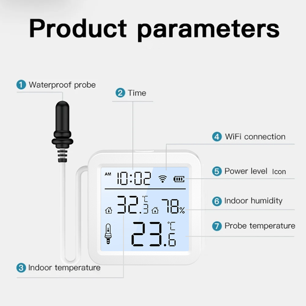 WiFi Humidity Temperature Sens - đánh giá và giá Smart Home For Living