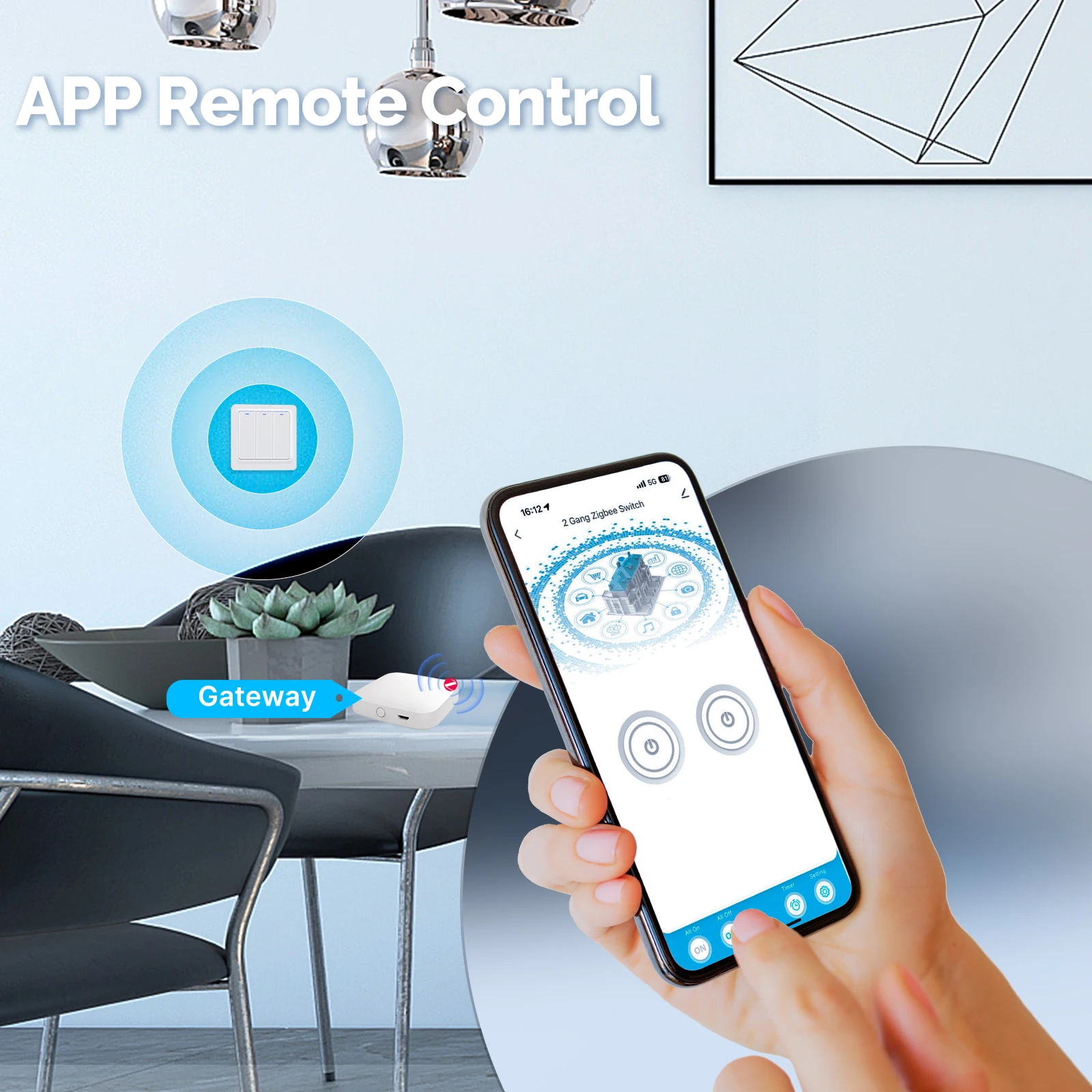 MOES ZigBee Smart Light Switch - đánh giá và giá Smart Home Alexa