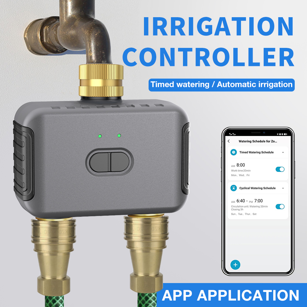 Tuya 2 Zone Watering Timer Gar - đánh giá và giá Smart Home Device